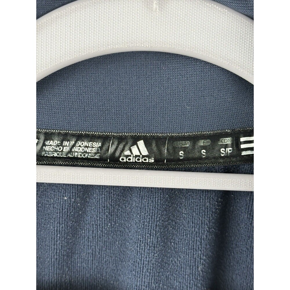 Adidas Indiana Pacers NBA Full Zip Jacket Gray/Navy/White Size Small - Picture 4 of 7